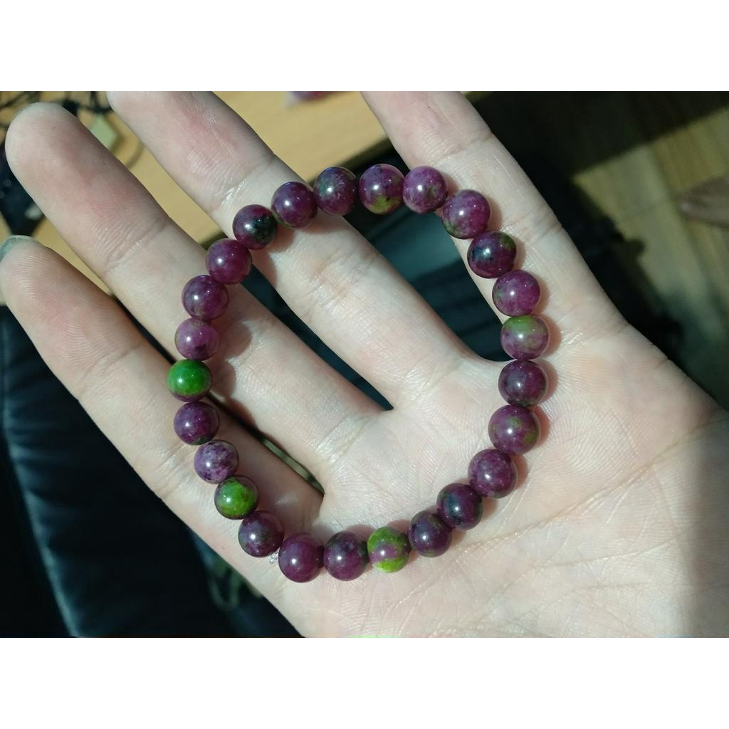 Gelang Batu Ruby Tanzania