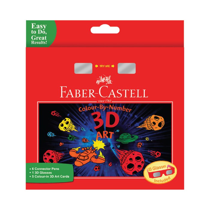 

Gramedia Manado - Faber-Castell Colour By Number 3D Art