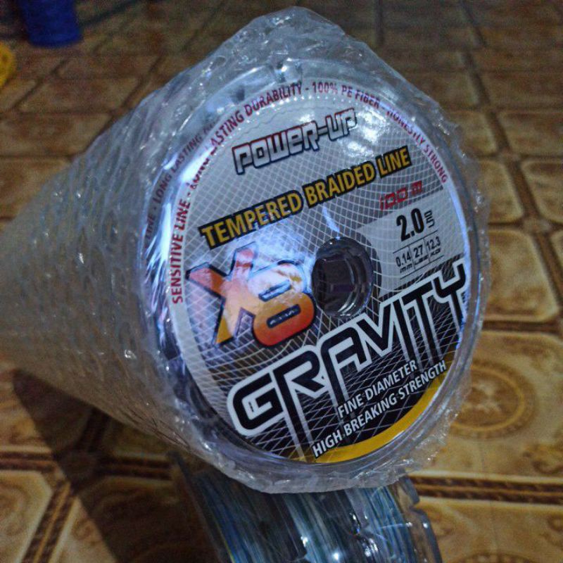 Senar pancing | Power Up | Gravity PE 2