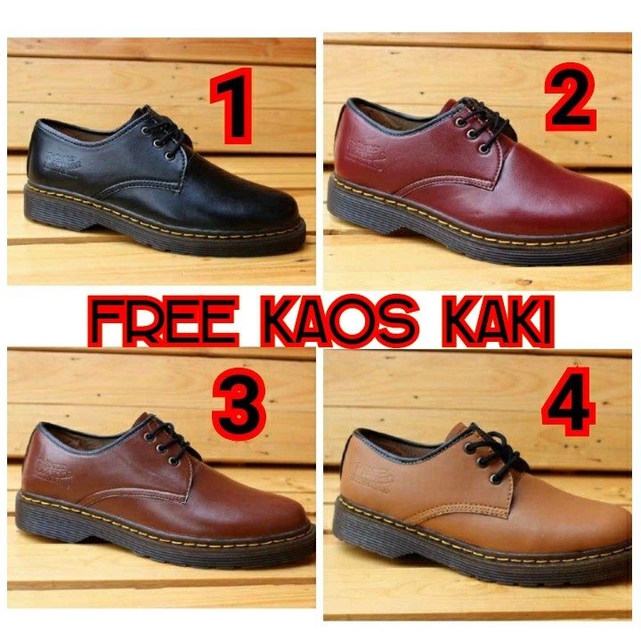 PROMO HARGA Sepatu Low Docmart Dr Martens 3 hole lubang PROMO HARGA Sepatu Low Docmart Dr Martens 3 hole lubang