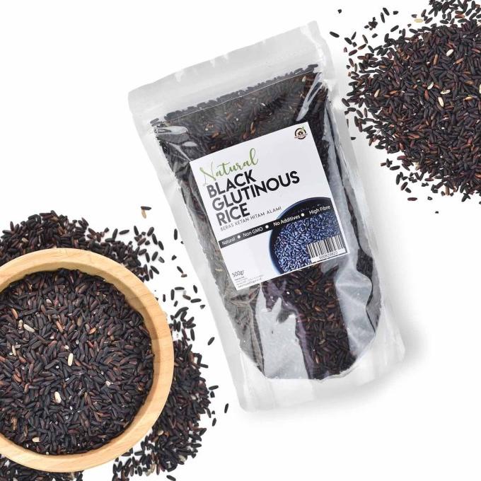 

House Of Organix Natural Black Glutinous Rice/Beras Ketan Hitam 500 Gr