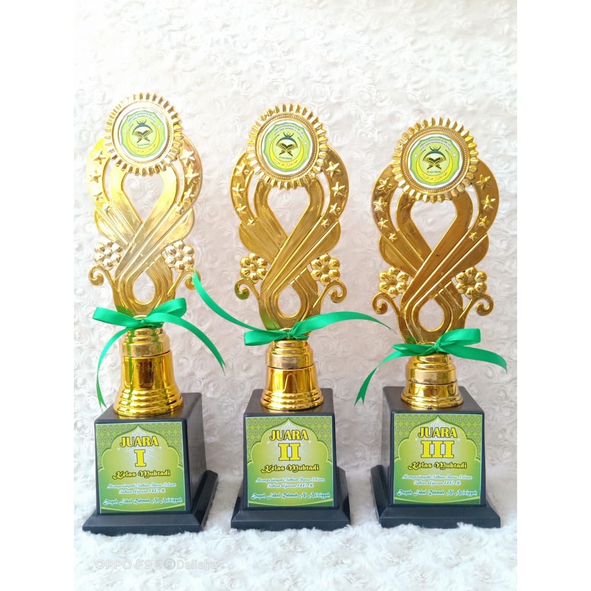 Piala Set 123 Melati Piala Set Mini Piala Murah Juara 123 Piala Lomba 123 Piala Plastik Murah