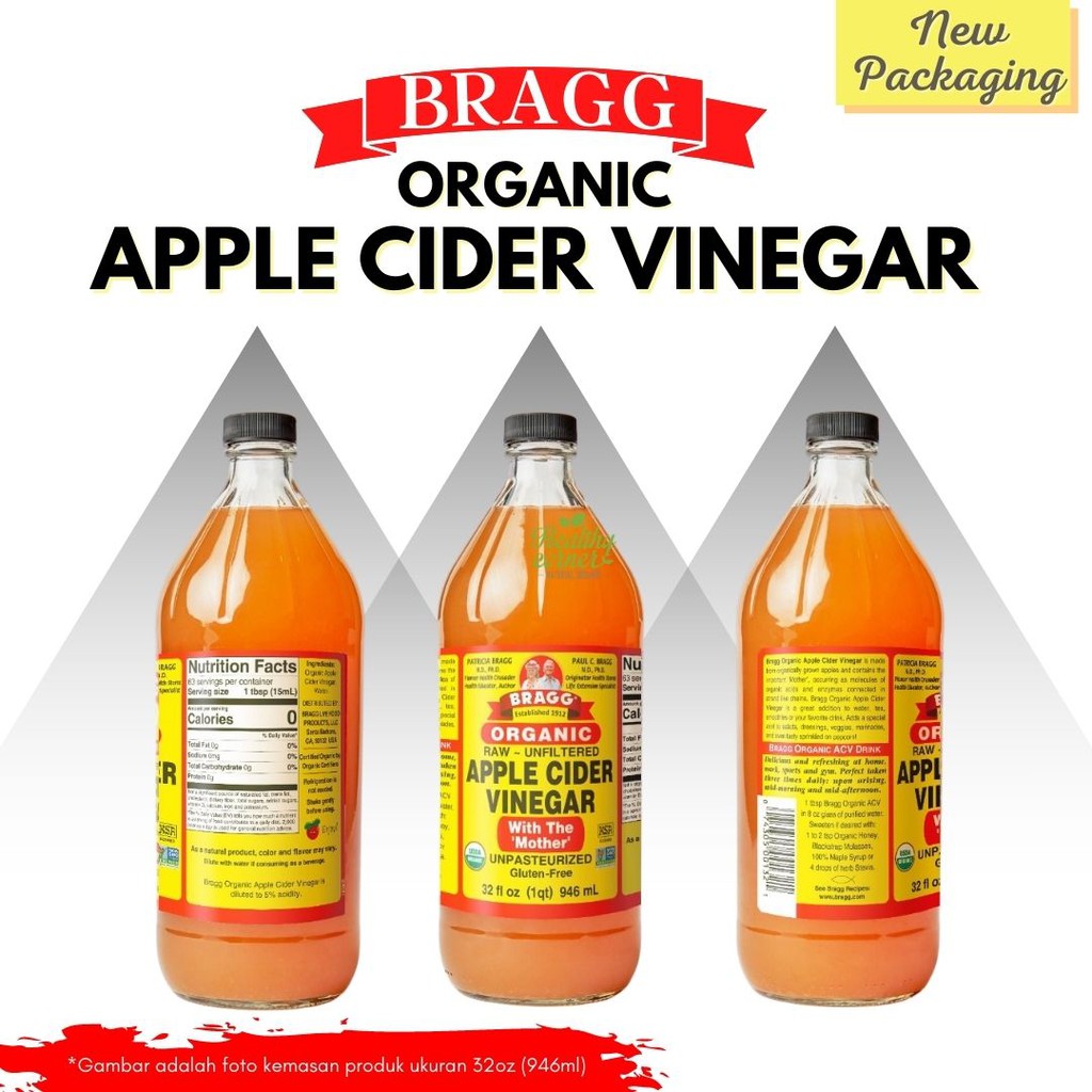Apple cider vinegar nutrition label