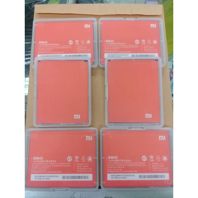 Baterai Original Xiaomi Redmi Note 2/BM45/battrey/batrai