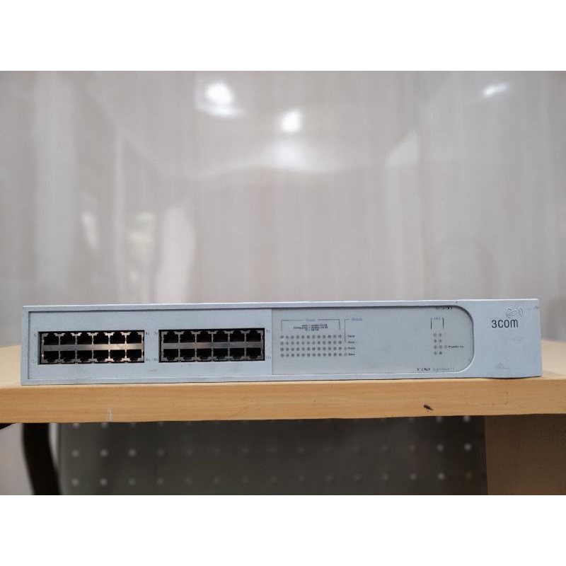 Switch Hub 24 port 3Com SuperStack 3 switch 3300