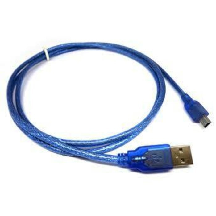 USB 2.0 Type A to Mini B 5-Pin Cable Data for Canon DSLR/Printer 1,5M