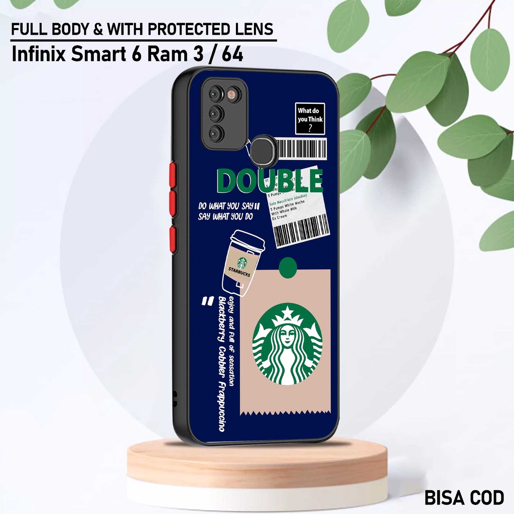 Sukses Case INFINIX SMART 6 RAM 3 - Softcase Dove Infinix Smart 6 Ram 3 - Silikon Hp Infinix  - Sili