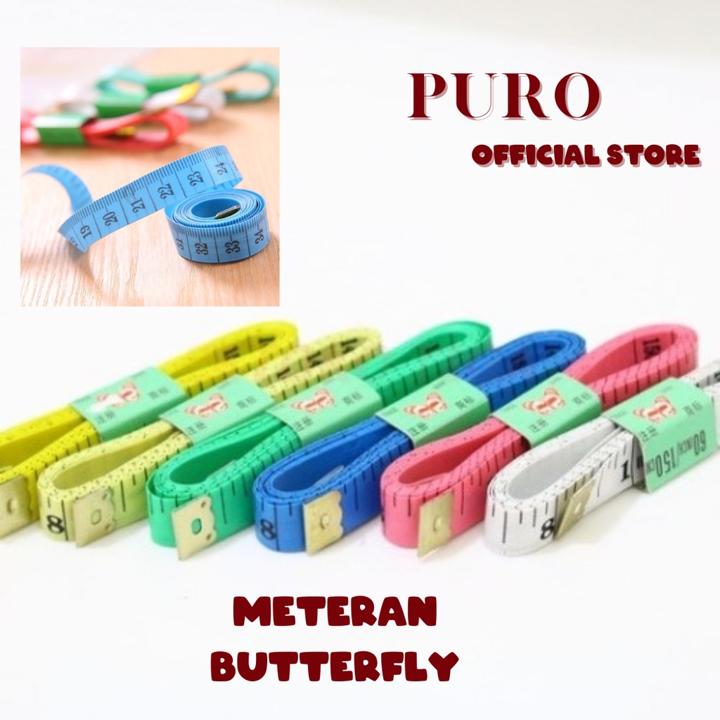 Meteran Baju / Pengukur Lebar Badan 150cm