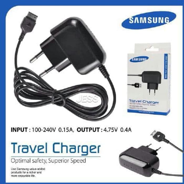 Charger Casan cas Travel Samsung Original D880 E1080 E1205 E1195 B200