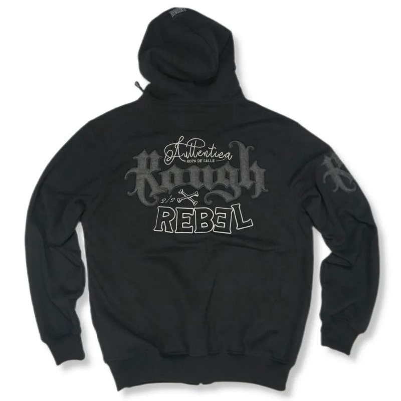 Bonez Zipper Hoodie - RoughRebel Official Store