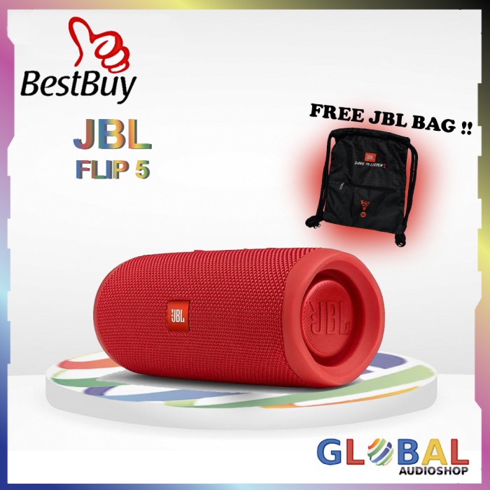 Speaker Jbl - Jbl Flip-5 Original Flip5 Bluetooth Speaker Ori Garansi Resmi Ims