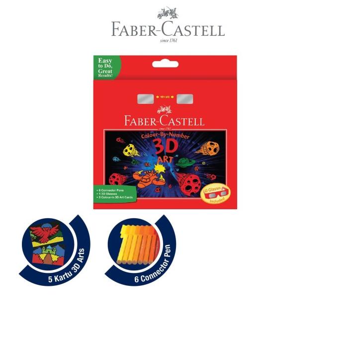 

Faber-Castell Color By Number 3D Art