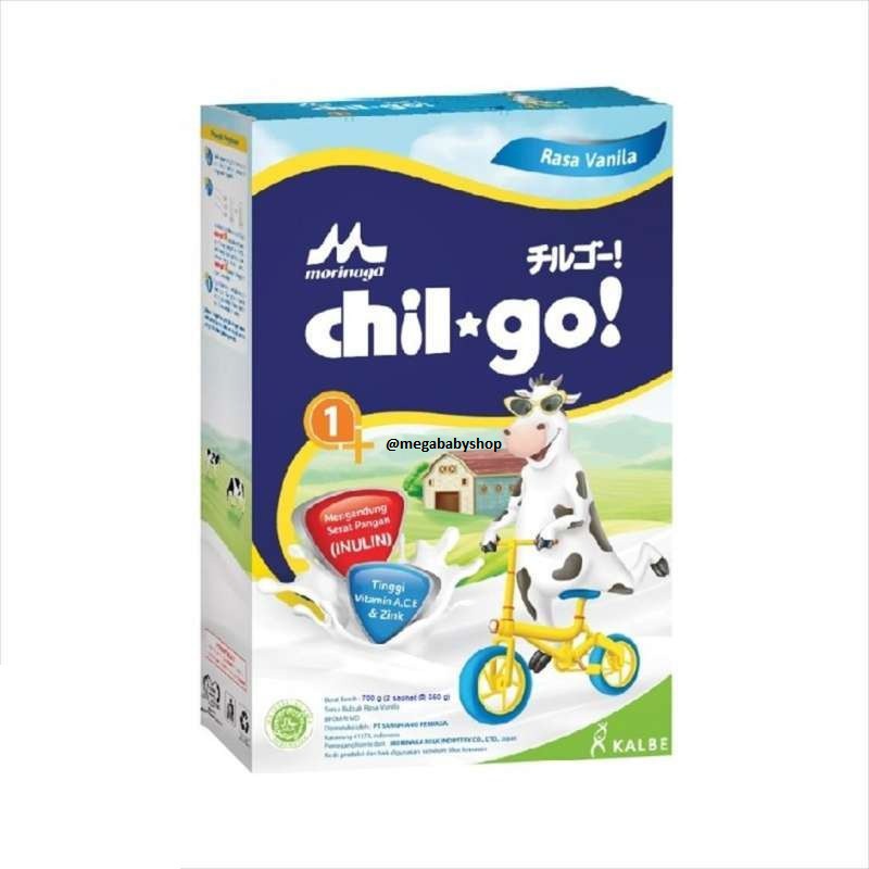 Morinaga Chil-Go Susu Bubuk 1+ & 3+ Madu/Vanila 700GR/megababyshop