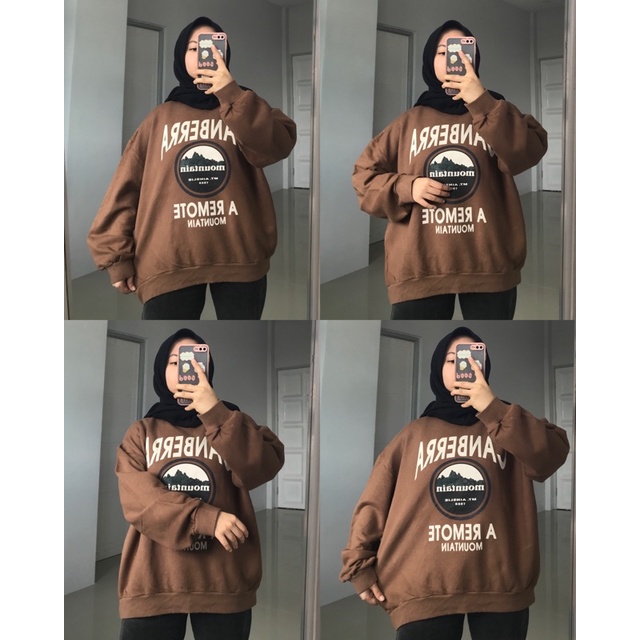 PART I SWEATER OVERSIZE/ CREWNECK THRIFT / PART 2 / SWEATER THRIFT / SWEATER OVERSIZE LENGAN BALON-Ld126 P64 canberra