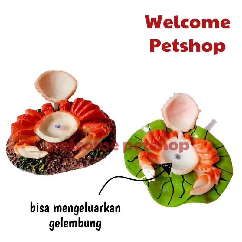 Small Crab / Kepiting Kecil / Aksesoris Aquarium / Hiasan Aquarium