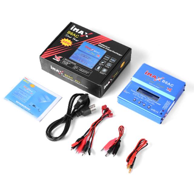 Charger Baterai IMAX B6AC 80W Dual Power
