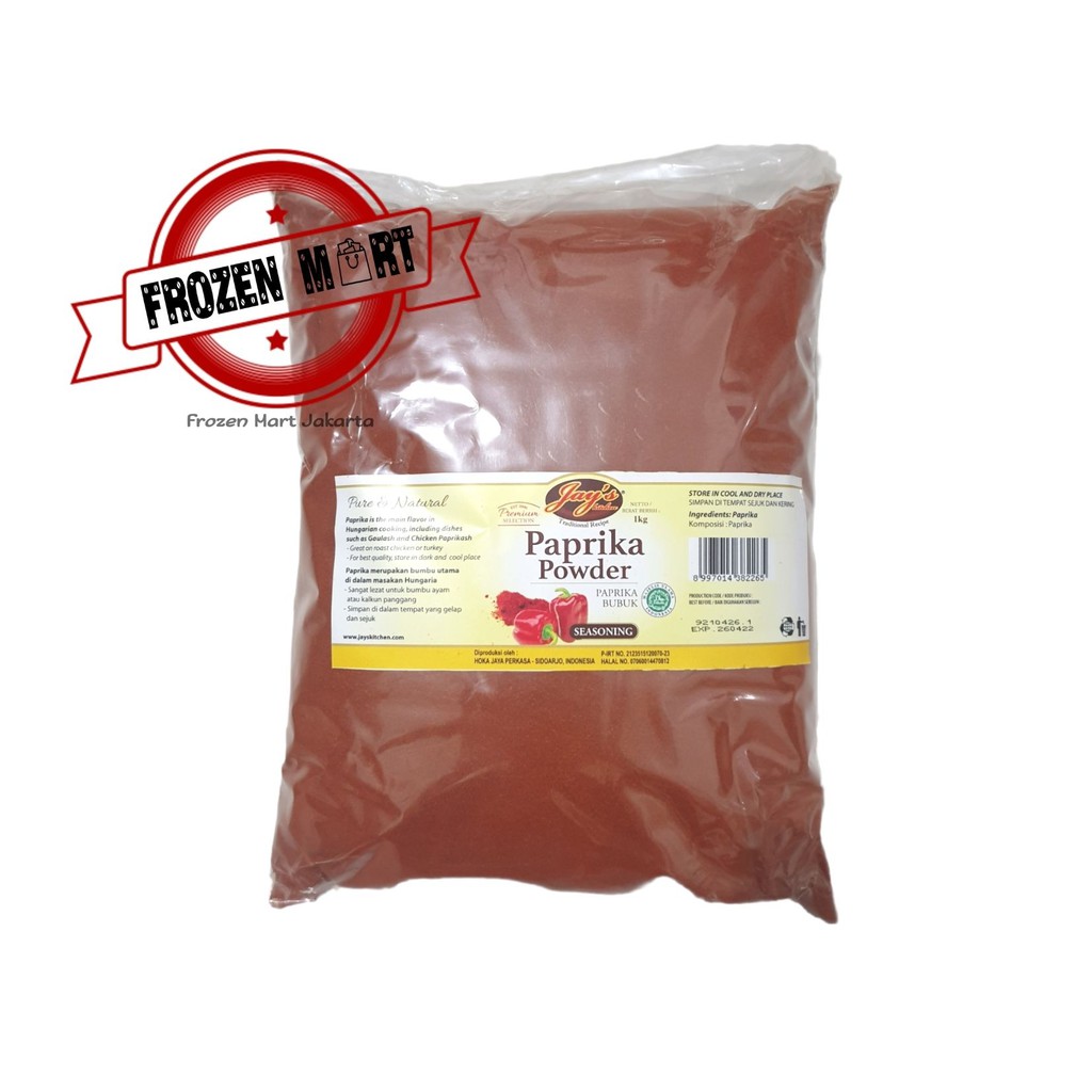 Jays / Jay`s Paprika Powder 1 Kg / Bubuk Paprika