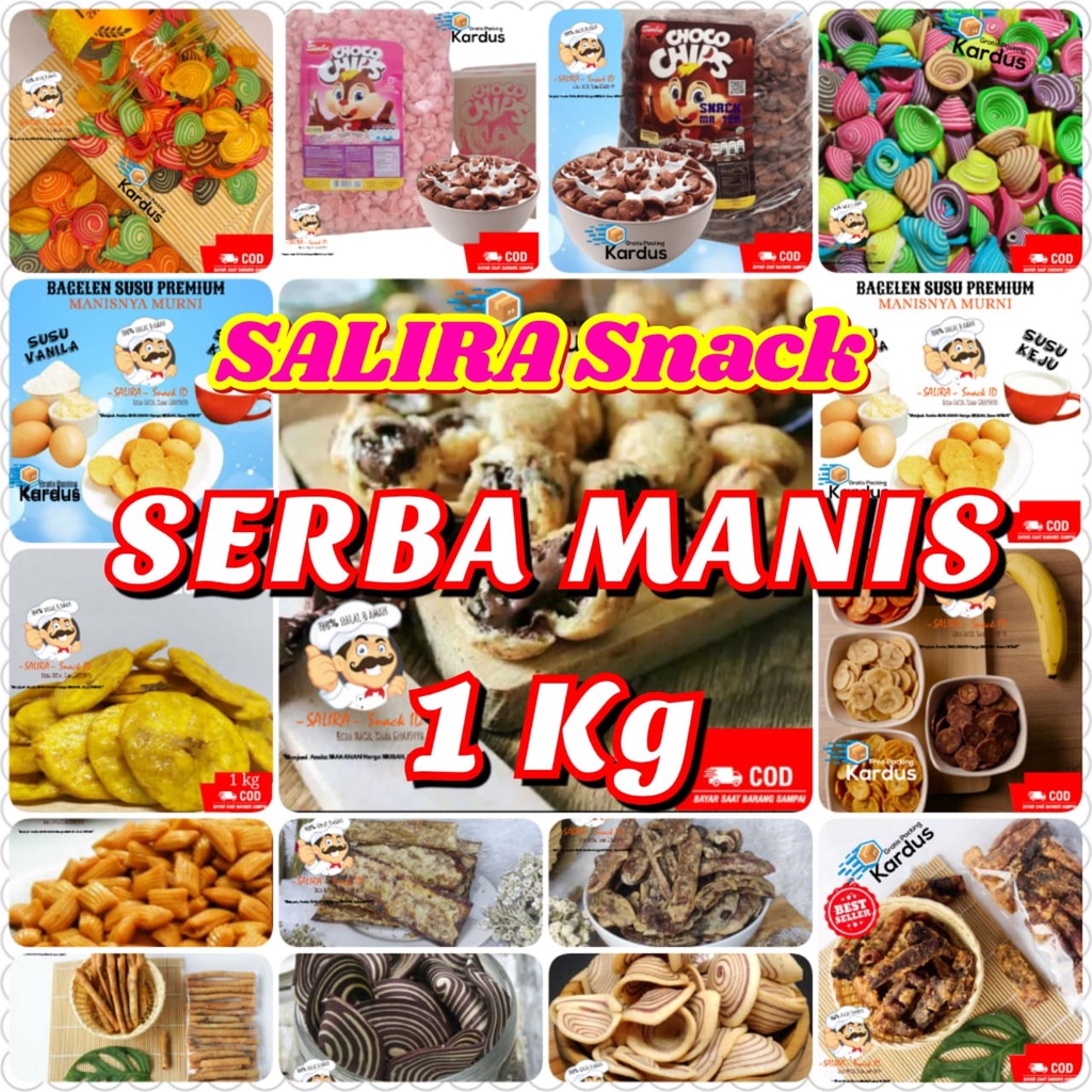 

[1Kg] SERBA MANIS | ANEKA MAKANAN RINGAN | jajanan cemilan sehat jajanan jadul MURAH RASA DIJAMIN NAGIH BISA COD