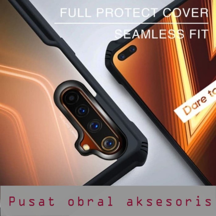 S/P- CASING Case Realme 6 2020 Shockproof Armor Transparent Premium Hardcase CASE SP