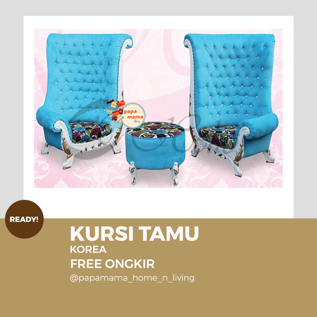 Sofa Tamu Kayu Korea - Kursi Tamu - Medan