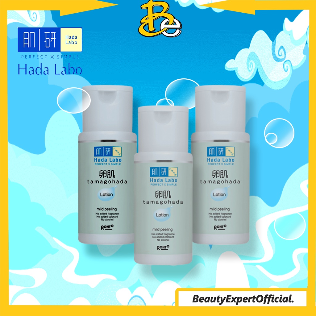 ⭐️ Beauty Expert ⭐️ Hada Labo Hadalabo Tamagohada Mild Peeling Lotion 100ml Whitening Hadalabo Face Wash