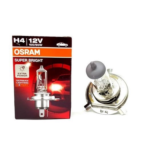 Bohlam Lampu OSRAM H4 12V 100 90 100/90 watt depan utama halogen mobil ori