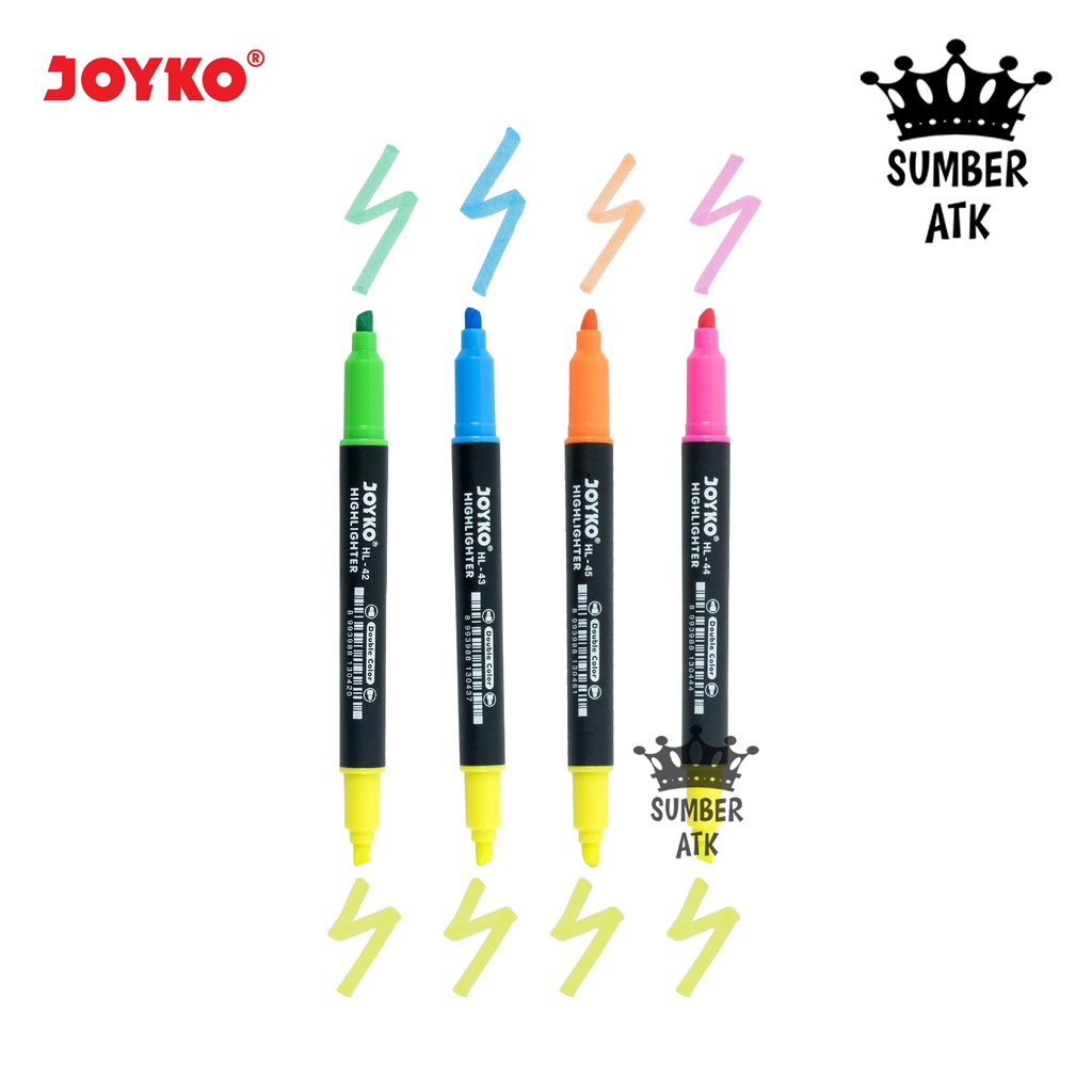 

Highlighter / Penanda Joyko HL-42 / HL-43 / HL-44 / HL-45 - 1 PCS