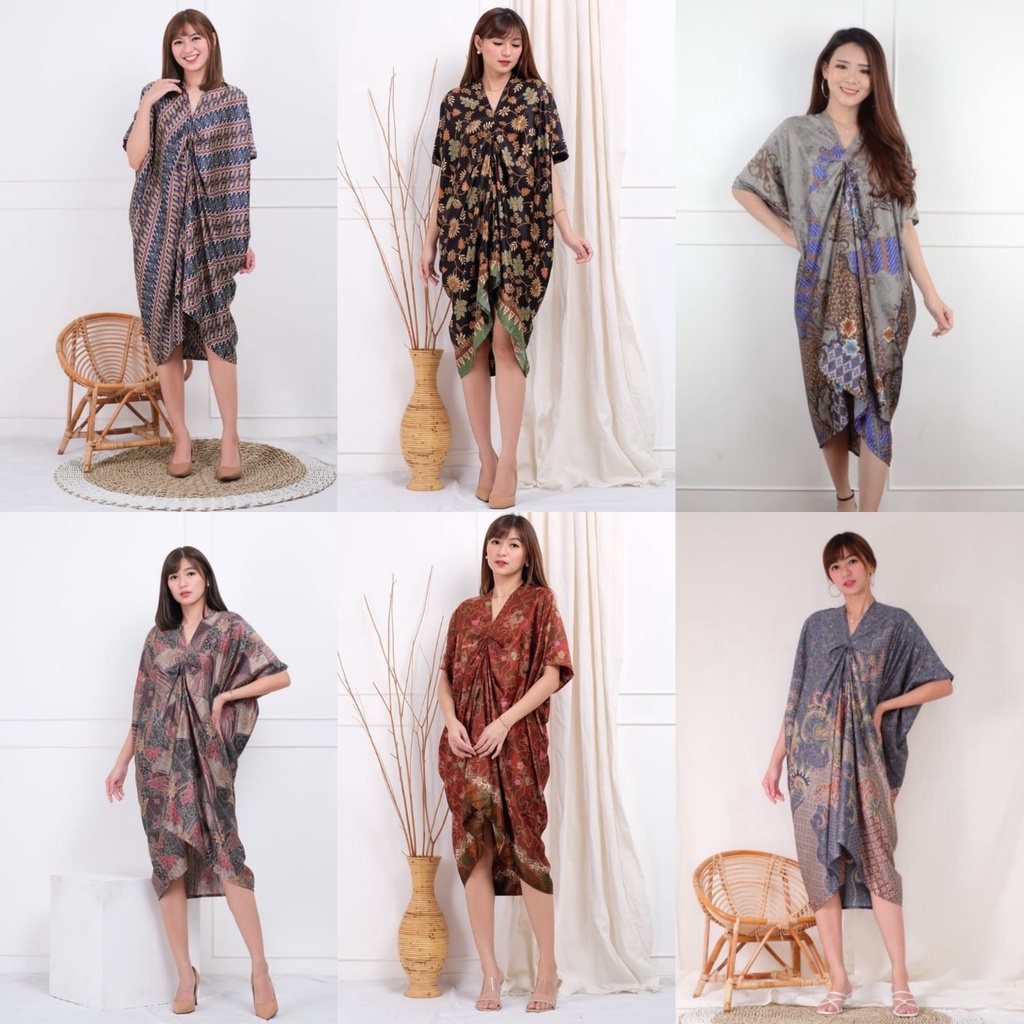 Batik kaftan / Baju Batik Wanita / Dress Pesta / Dress Kondangan / Pakaian Wanita Kaftan Batik / Aba