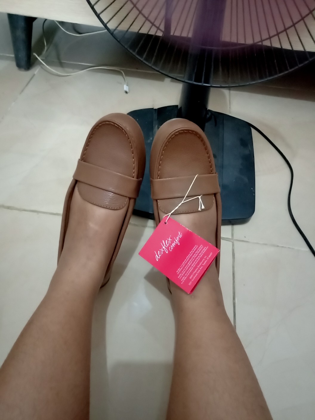 Dexflex Womens Driving Moc - Cognac_15