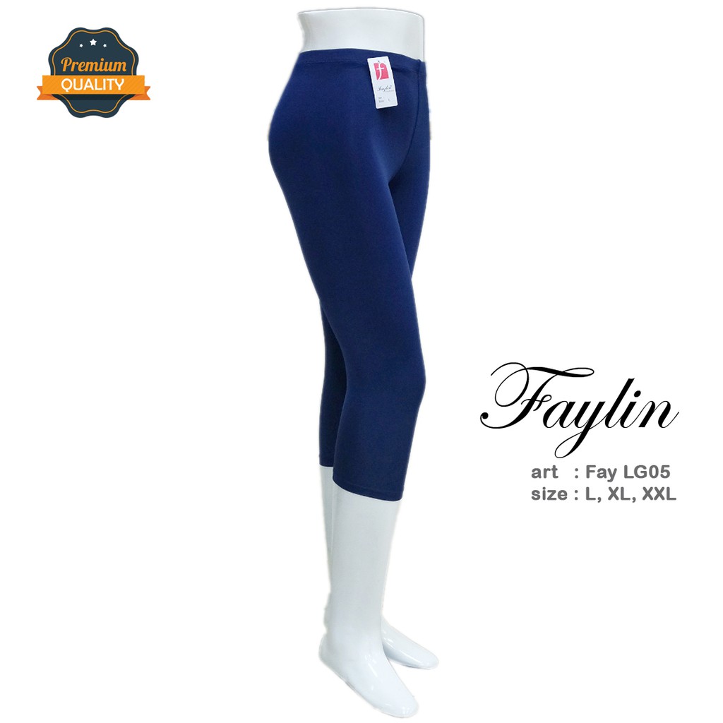 FAYLIN | Leging 7/8 Dewasa Model Celana Ketat art Fay LG05