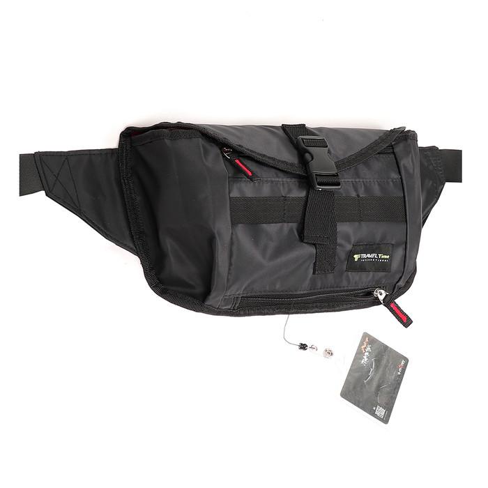 Travel Bag Travel Time Chest Bag Chb-01 Hitam