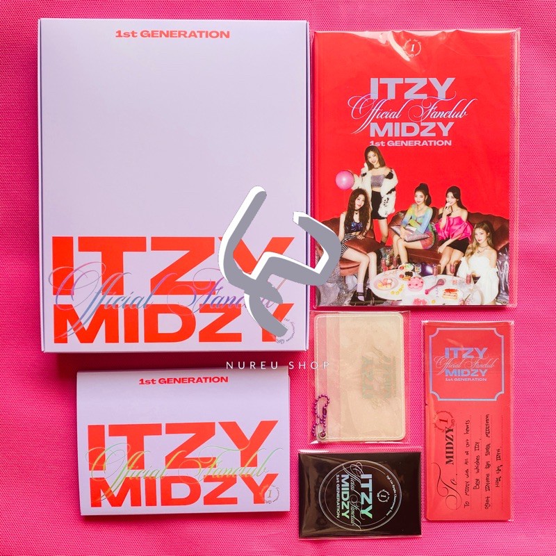 ITZY - MIDZY 1st Generation Official Fanclub Membership (Photocard Photobook Card Wallet Postcard)