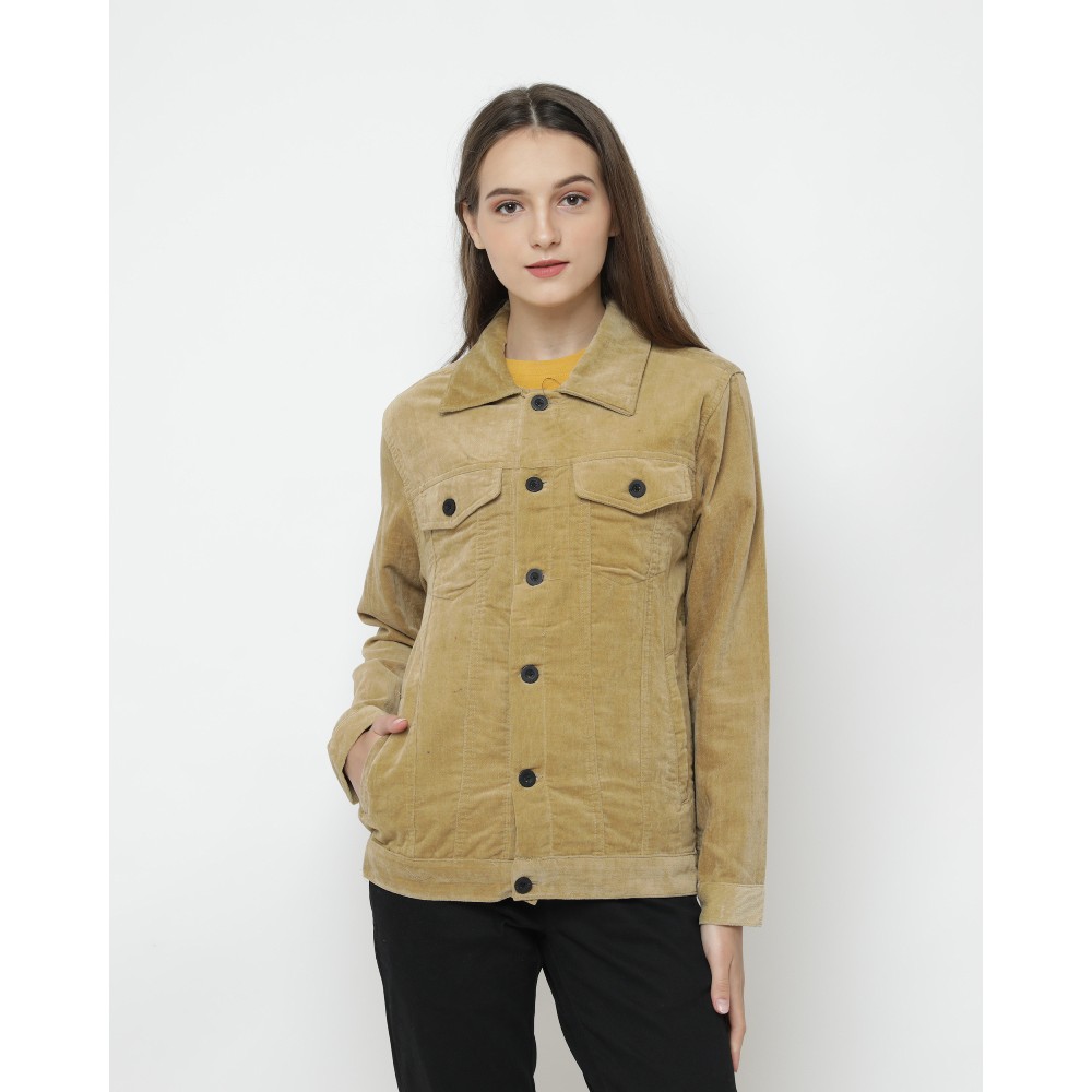 

Erigo Trucker Corduroi Benzamina Cream