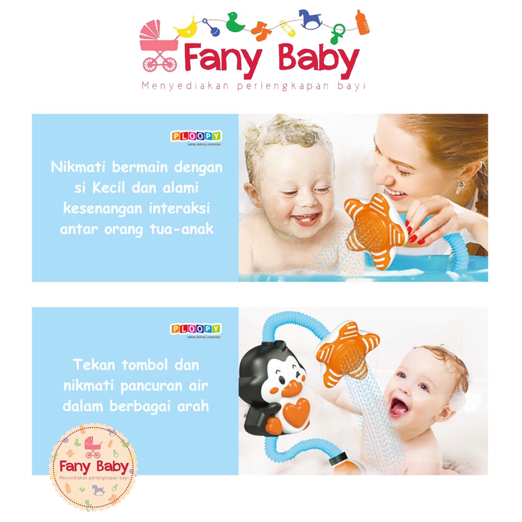 PLOOPY PENGUIN SHOWER 18M+ PP21167