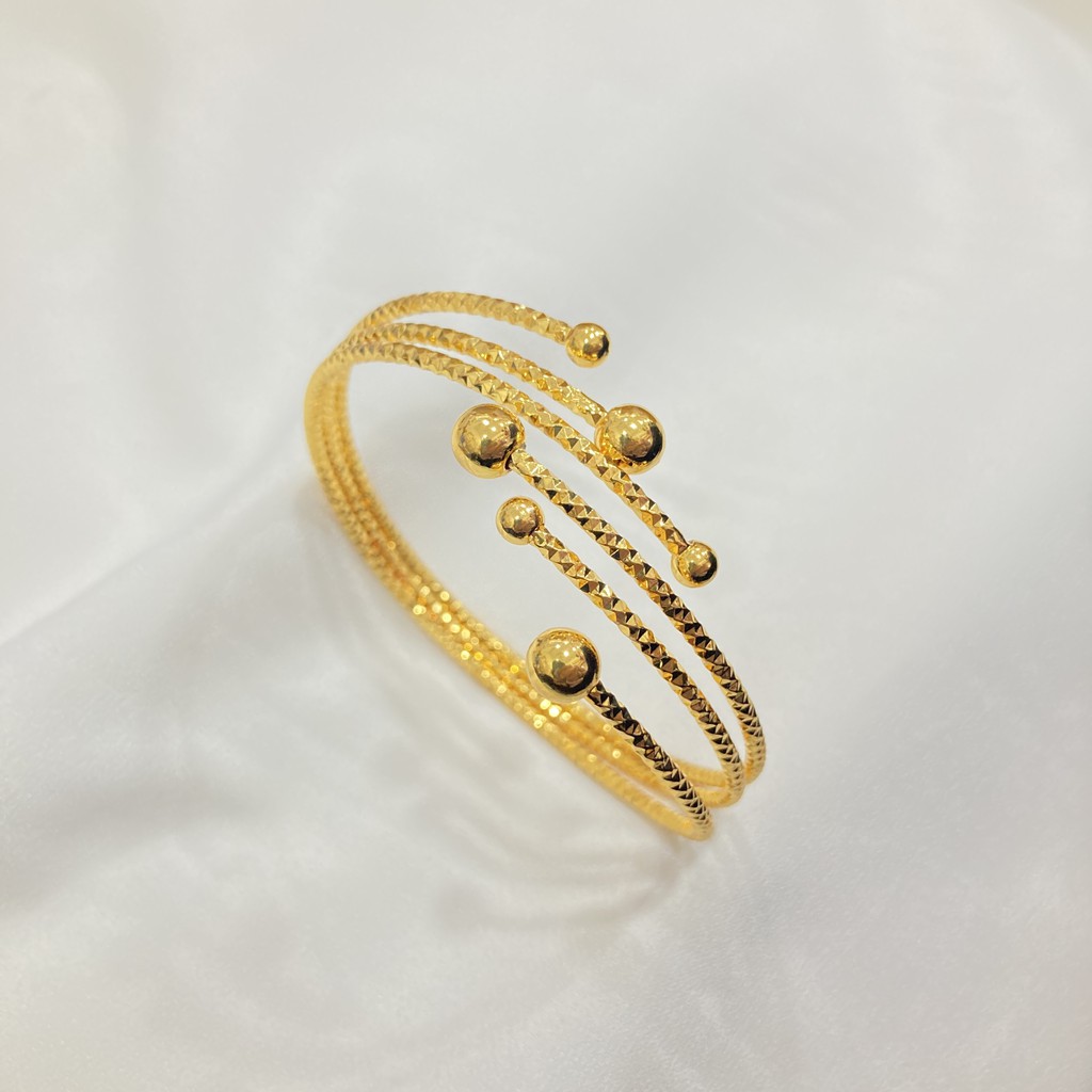 noin_acc Gelang fashion Wanita Lapis Emas GLE-005