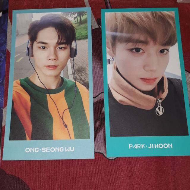OFFICIAL PC FANKIT WANNA ONE JIHOON ONG