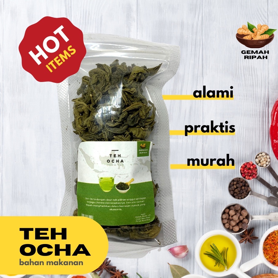

Ocha Teh Hijau Jepang Organik / Premium Japanese Ocha Green Tea / Tea Heaven