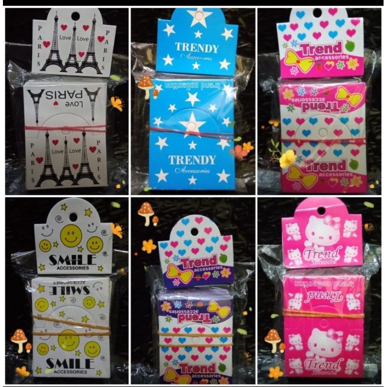

Kertas Label Produk Accesories / Aksesoris Hangtag / Hang Tag