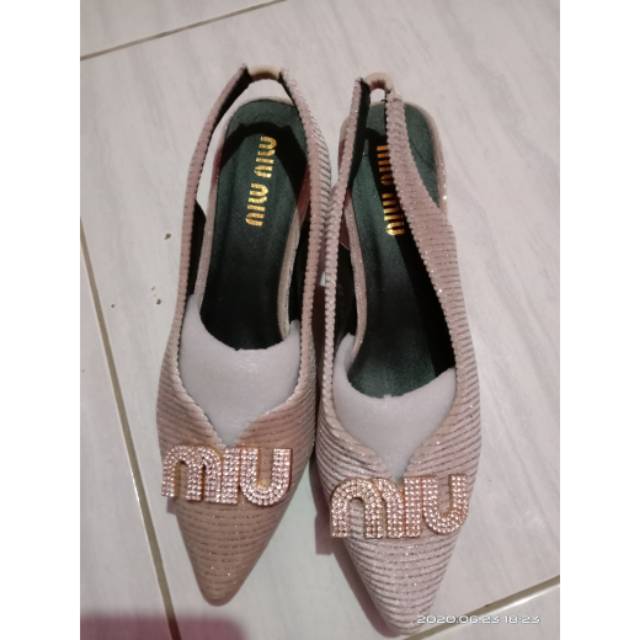 Sepatu Miu Miu HIGHHEEL SHOES 5003-17A
