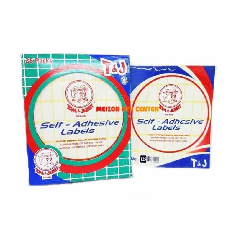 Label TJ nomor 125 / Label Tom Jerry No.125