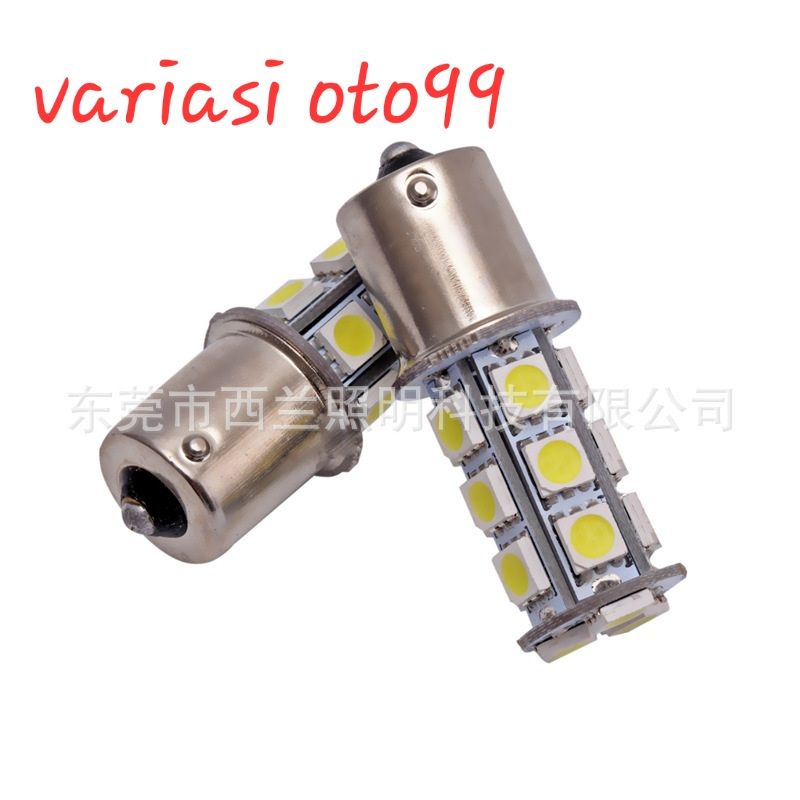 LAMPU LED REM STOP BAYONET 1157/ 18LED DAN 13LED UNTUK MOBIL MOTOR KAKI 2 DC