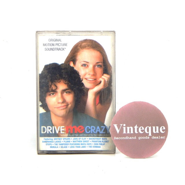 Kaset Tape Pita You Drive Me Crazy Original Movie Soundtrack