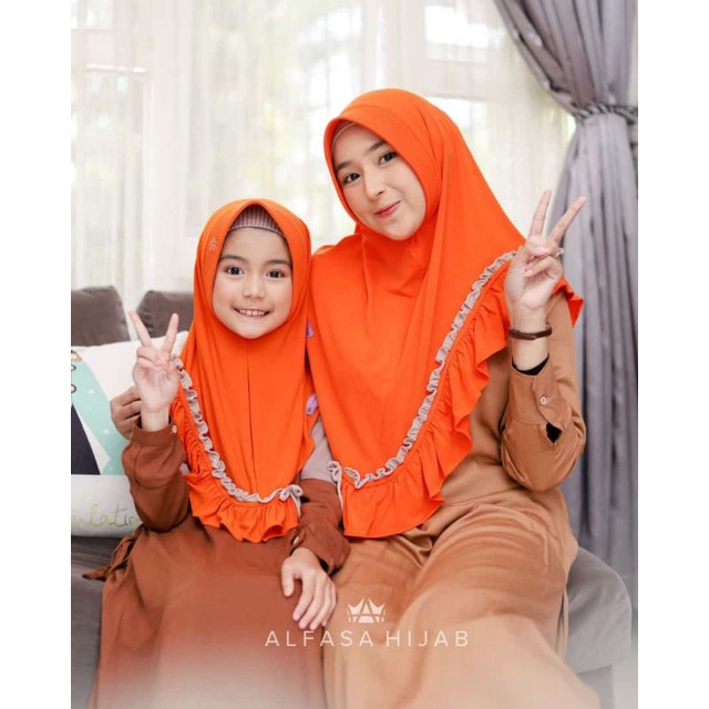 Hijab couple ✔ bergo Ami by Alfasa hijab