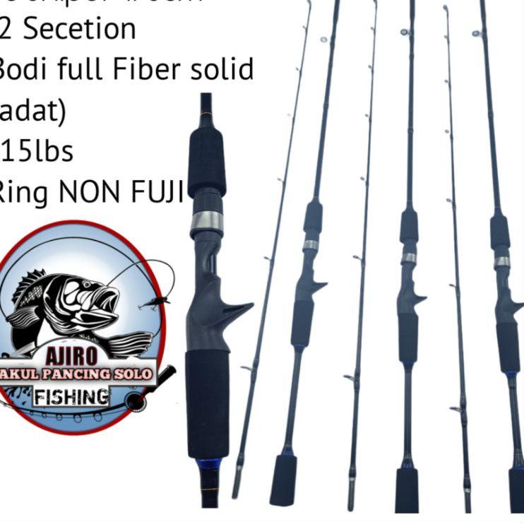Joran pancing ul spinning bc casting baitcasting fiber solid ajiro sniper 165 180 198 {HAR.26Au22ᴶ}