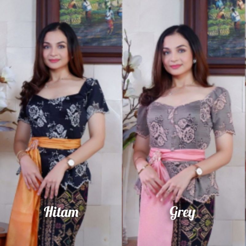 Set Kebaya Brokat Katun Lace Jennie