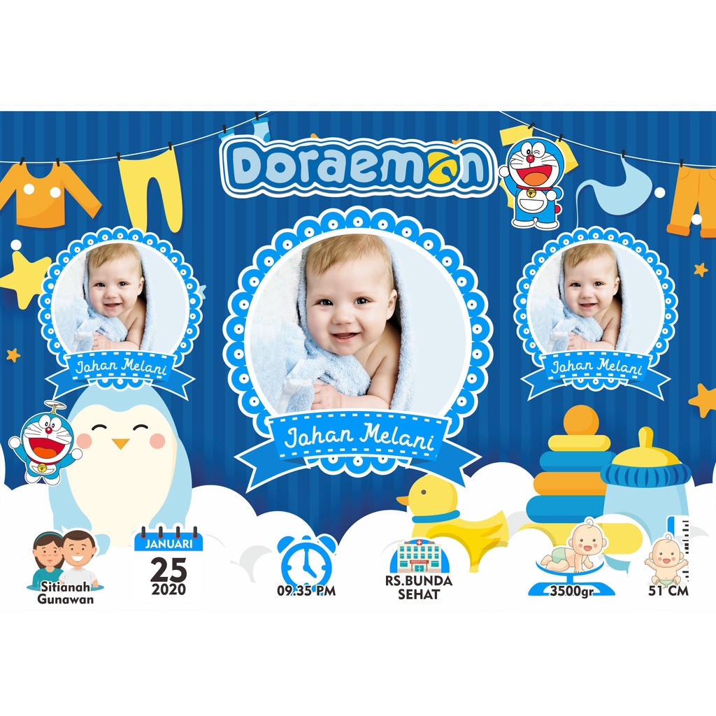 CETAK BIODATA BAYI UKURAN BESAR 17R/12Rs (48x32)cm-22