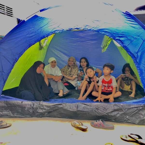 【COD】 Tenda Dome 8/10/12 Orang Single Layer` 8P 10P 12P Anti Air Waterproof Tent` Kemah Outdoor Camping Indoor