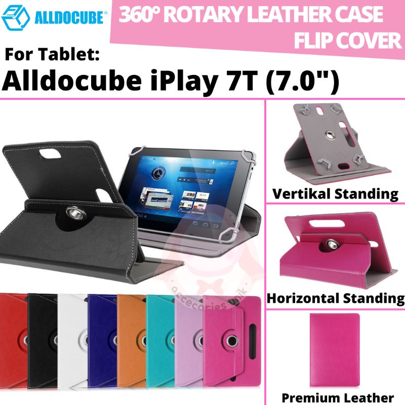 Alldocube iPlay7t iPlay 7T 7 7.0 Inch Rotary Case Leather Flip Casing Book Cover Kesing