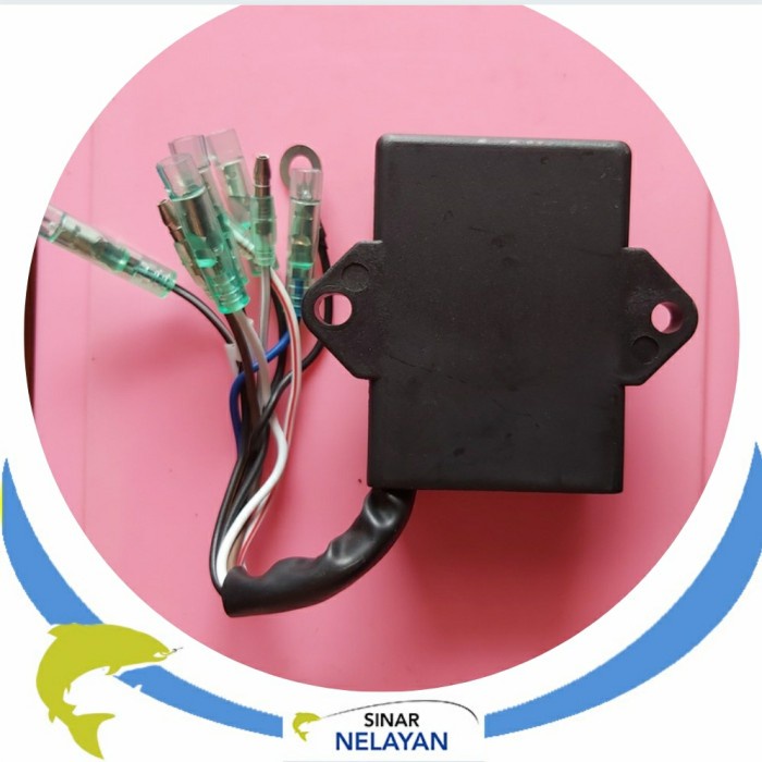 CDI untuk mesin tempel Yamaha 25pk 2tak. Kode 61N-85540-01. Ad 9 kabel