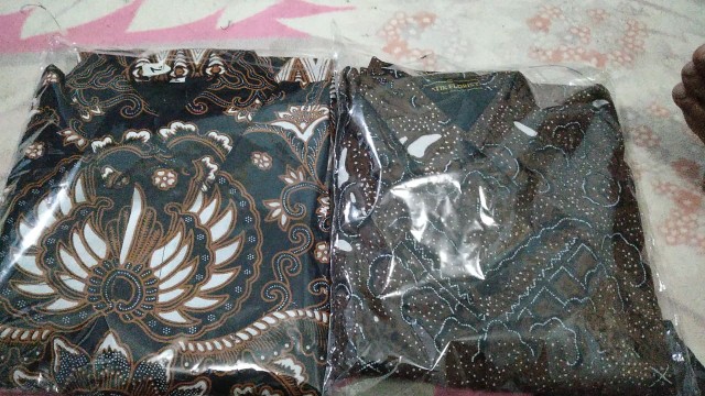 Dzulkarnaen Kemeja Batik Pria Full Furing Bahan Katun Sragenan